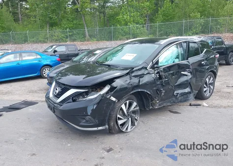 2017 Nissan Murano Platinum z USA, uszkodzony, nr VIN 5N1AZ2MH3HN159448